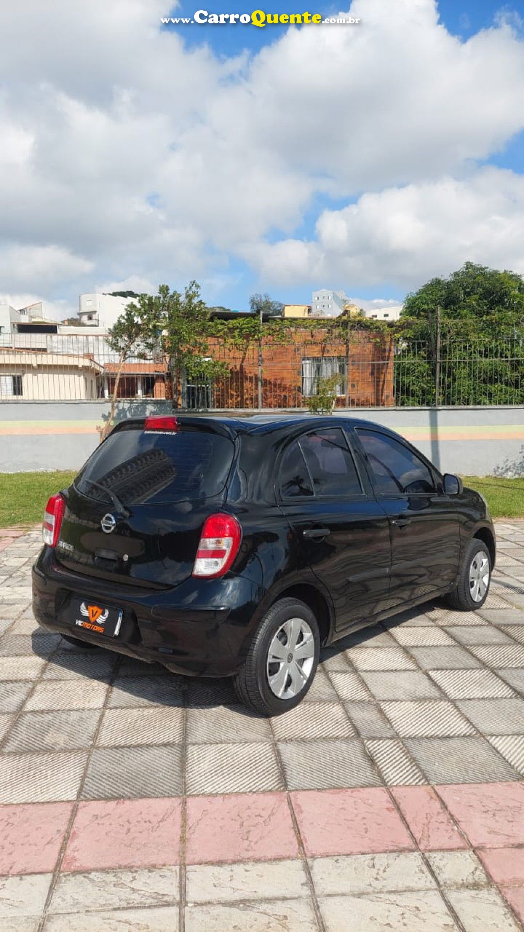 NISSAN   MARCH 1.0 16V FLEX FUEL 5P   PRETO 2015 1.0 FLEX - Loja