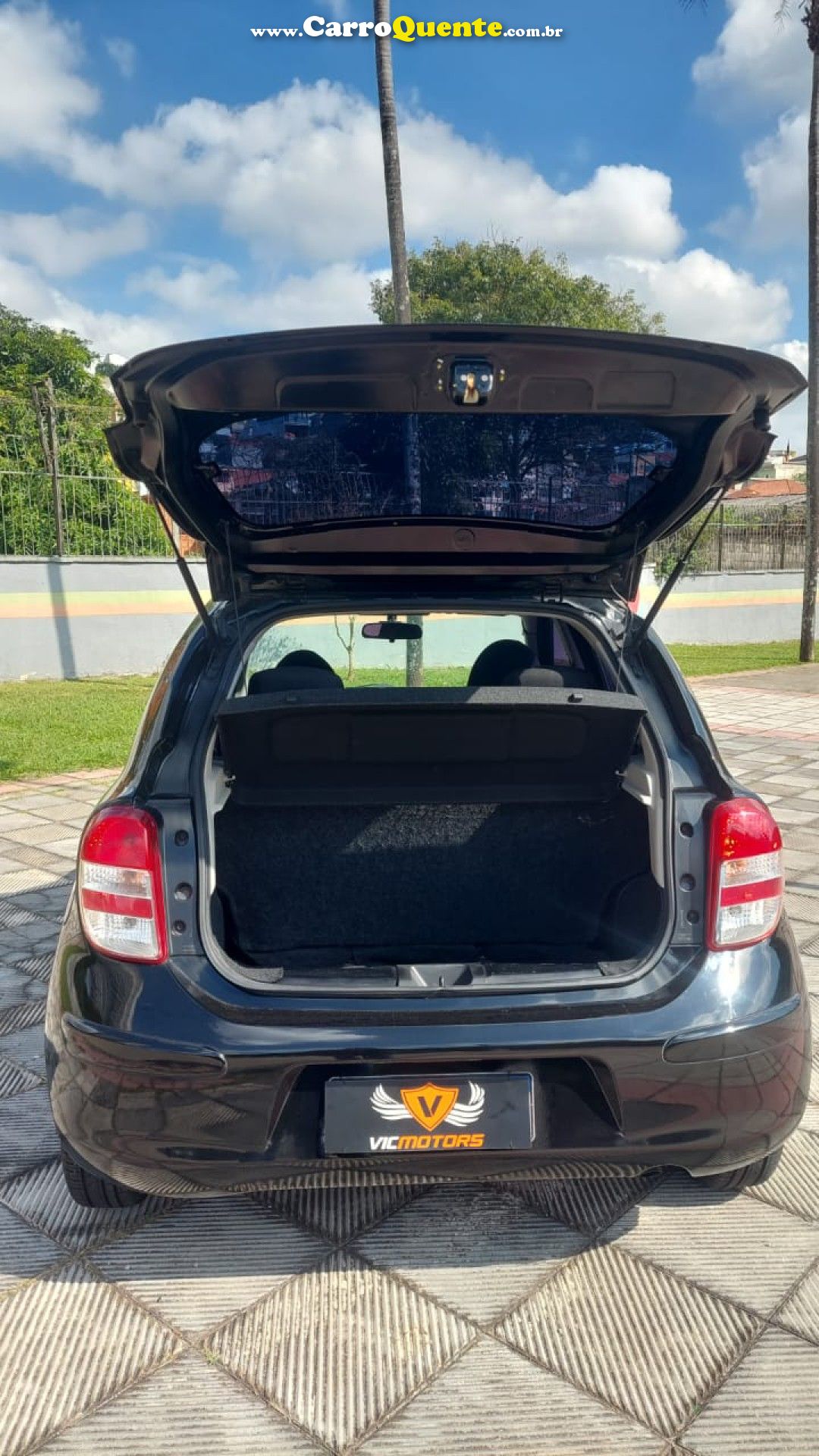 NISSAN   MARCH 1.0 16V FLEX FUEL 5P   PRETO 2015 1.0 FLEX - Loja