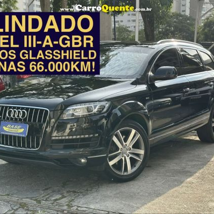 AUDI   Q7 3.0 V6 TFSI  QUAT.TIP.5P PERFORMANCE   PRETO 2015 3.0 GASOLINA