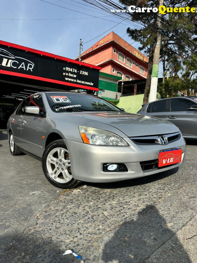 HONDA   ACCORD SEDAN LX 2.0 16V 150156CV AUT.   PRATA 2006 2.0 GASOLINA - Loja