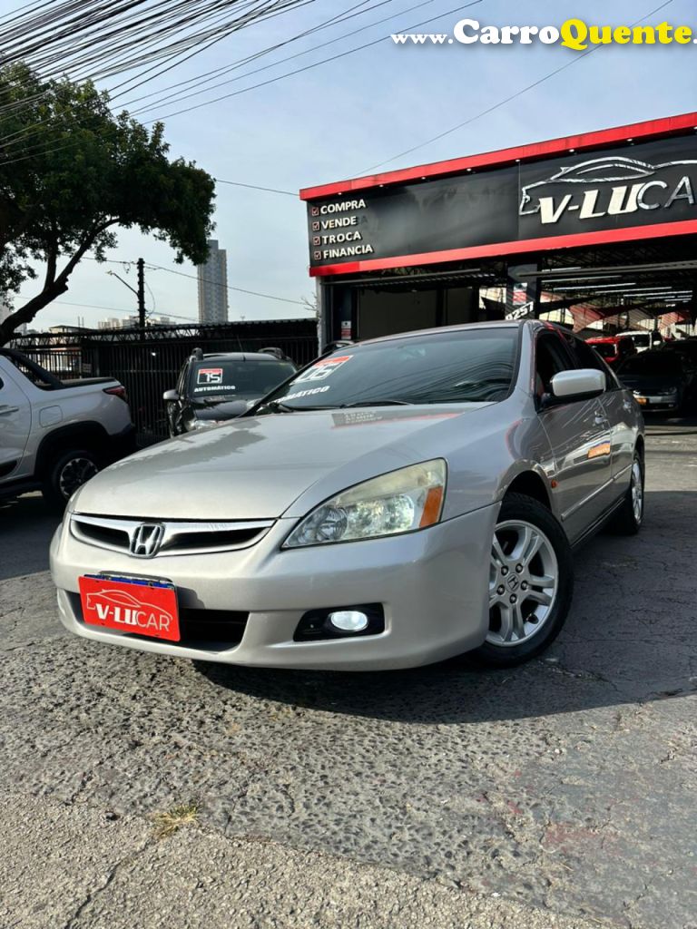 HONDA   ACCORD SEDAN LX 2.0 16V 150156CV AUT.   PRATA 2006 2.0 GASOLINA - Loja