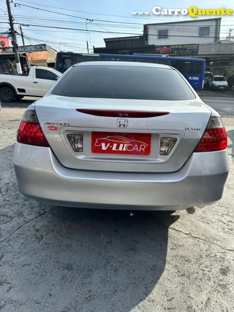 HONDA   ACCORD SEDAN LX 2.0 16V 150156CV AUT.   PRATA 2006 2.0 GASOLINA - Loja