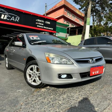 HONDA   ACCORD SEDAN LX 2.0 16V 150156CV AUT.   PRATA 2006 2.0 GASOLINA