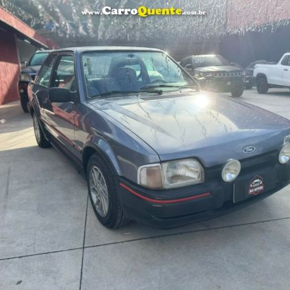 FORD   ESCORT XR3 1.8  1.6 BENETONFORM.LASER   CINZA 1989 1.8 ÁLCOOL