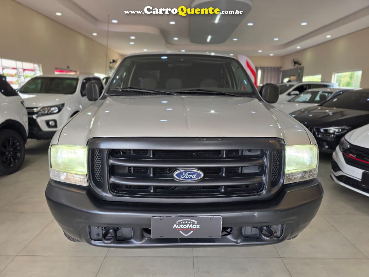 FORD   F-250 XL 4.2 TURBO DIESEL   PRATA 2001 4.2 DIESEL - Loja