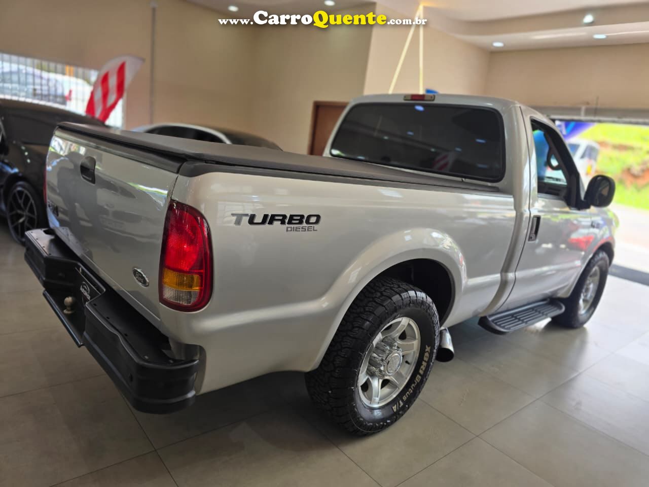 FORD   F-250 XL 4.2 TURBO DIESEL   PRATA 2001 4.2 DIESEL - Loja