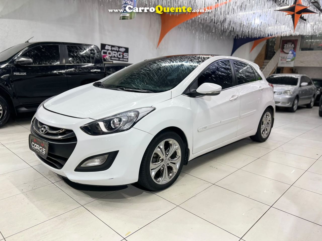 HYUNDAI   I30 SERIE LIMITADA 1.8 16V AUT. 5P   BRANCO 2015 1.8 GASOLINA - Loja
