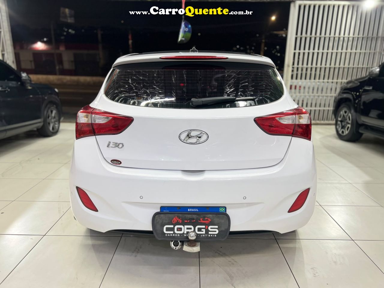 HYUNDAI   I30 SERIE LIMITADA 1.8 16V AUT. 5P   BRANCO 2015 1.8 GASOLINA - Loja
