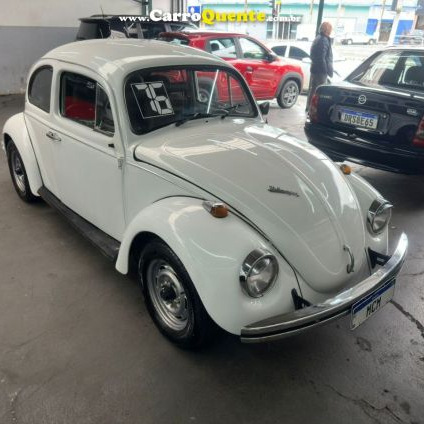 VOLKSWAGEN   FUSCA   BRANCO 1976 1.300 GASOLINA
