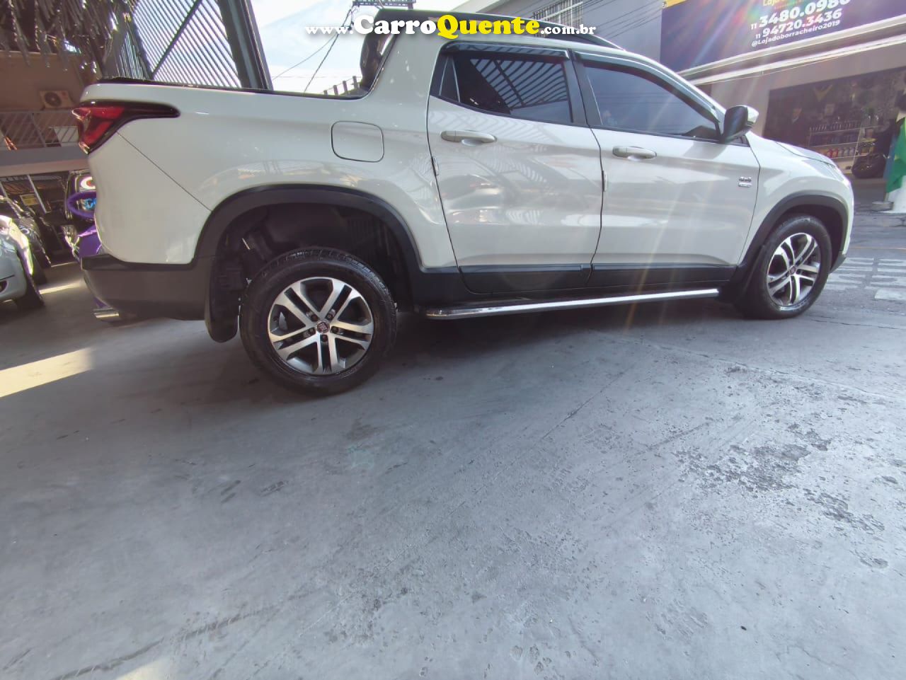 FIAT   TORO FREEDOM 2.0 16V 4X4 DIESEL AUT.   BRANCO 2019 2.0 DIESEL - Loja