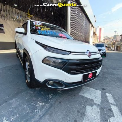 FIAT   TORO FREEDOM 2.0 16V 4X4 DIESEL AUT.   BRANCO 2019 2.0 DIESEL