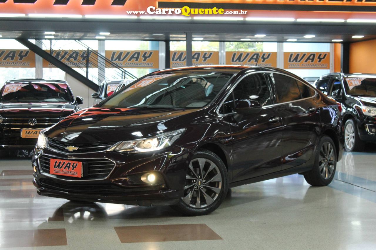 CHEVROLET CRUZE 1.4 TURBO LTZ 16V 2018 - Loja