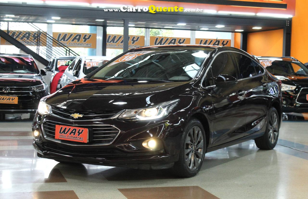 CHEVROLET CRUZE 1.4 TURBO LTZ 16V 2018 - Loja