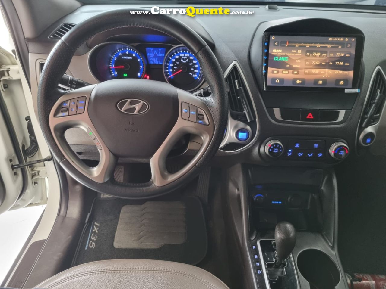 HYUNDAI   IX35 GLS 2.0 16V 2WD FLEX AUT.   BRANCO 2014 2.0 FLEX - Loja