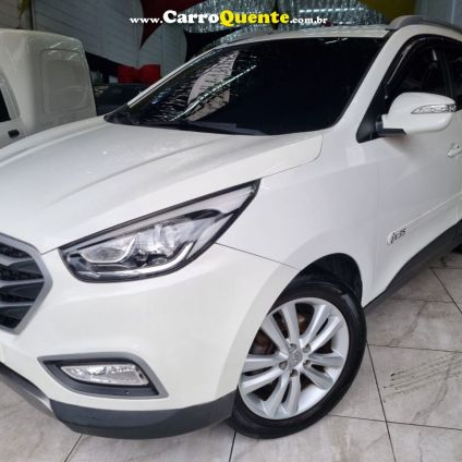 HYUNDAI   IX35 GLS 2.0 16V 2WD FLEX AUT.   BRANCO 2014 2.0 FLEX