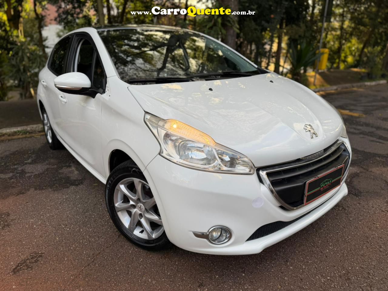 PEUGEOT   208 ALLURE 1.5 FLEX 8V 5P   BRANCO 2013 1.5 FLEX - Loja