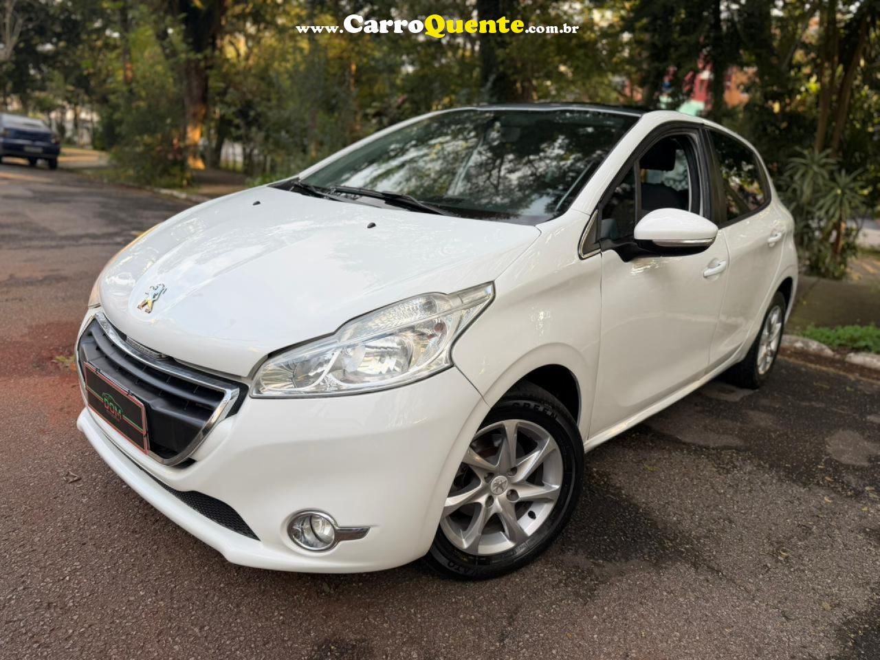 PEUGEOT   208 ALLURE 1.5 FLEX 8V 5P   BRANCO 2013 1.5 FLEX - Loja