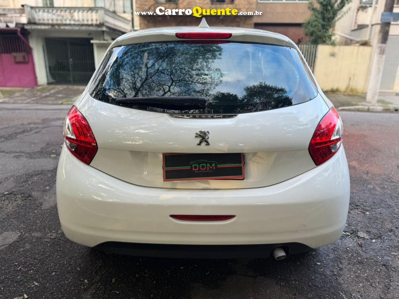 PEUGEOT   208 ALLURE 1.5 FLEX 8V 5P   BRANCO 2013 1.5 FLEX - Loja