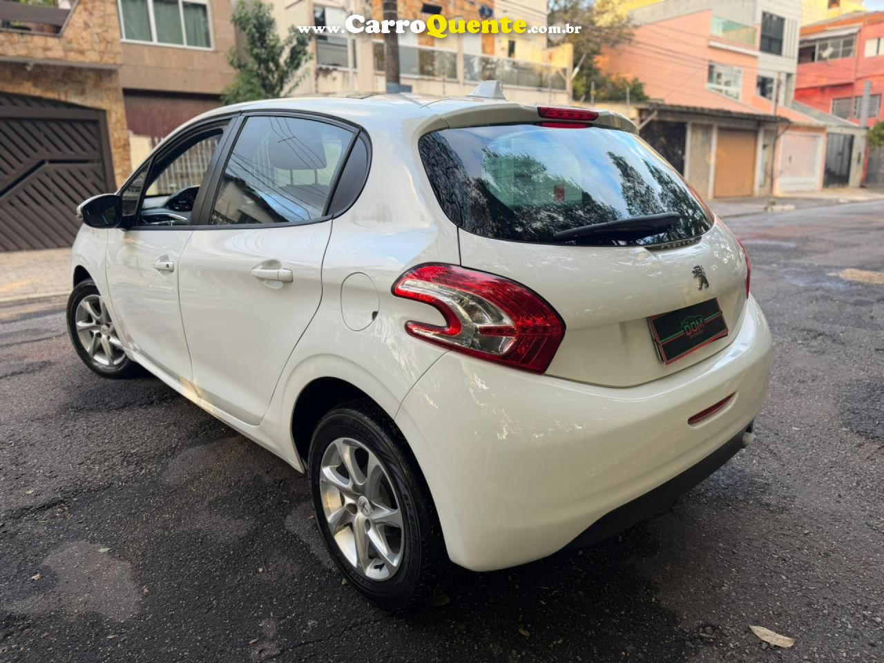 PEUGEOT   208 ALLURE 1.5 FLEX 8V 5P   BRANCO 2013 1.5 FLEX - Loja