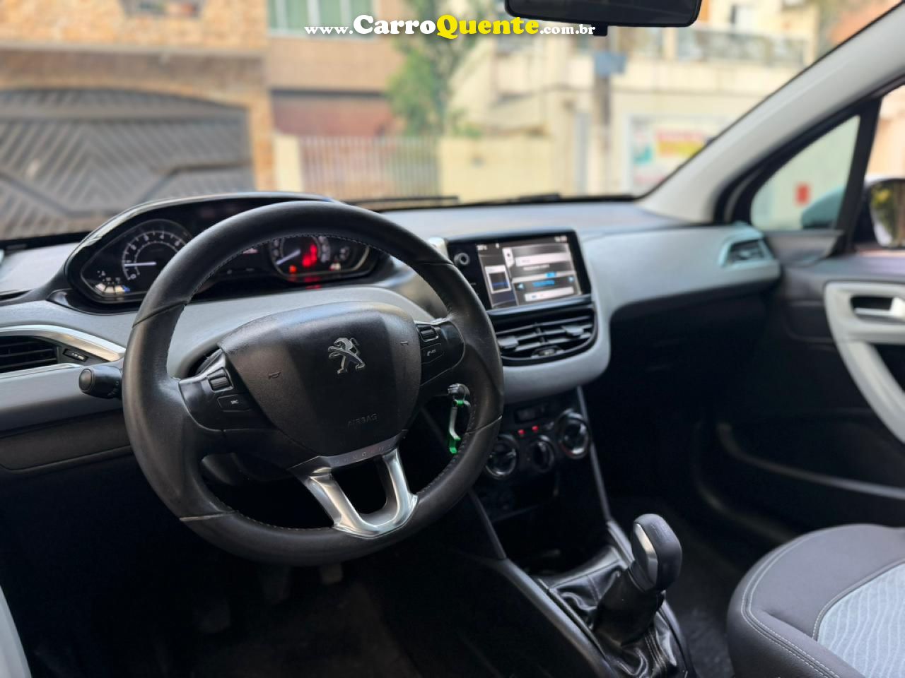 PEUGEOT   208 ALLURE 1.5 FLEX 8V 5P   BRANCO 2013 1.5 FLEX - Loja