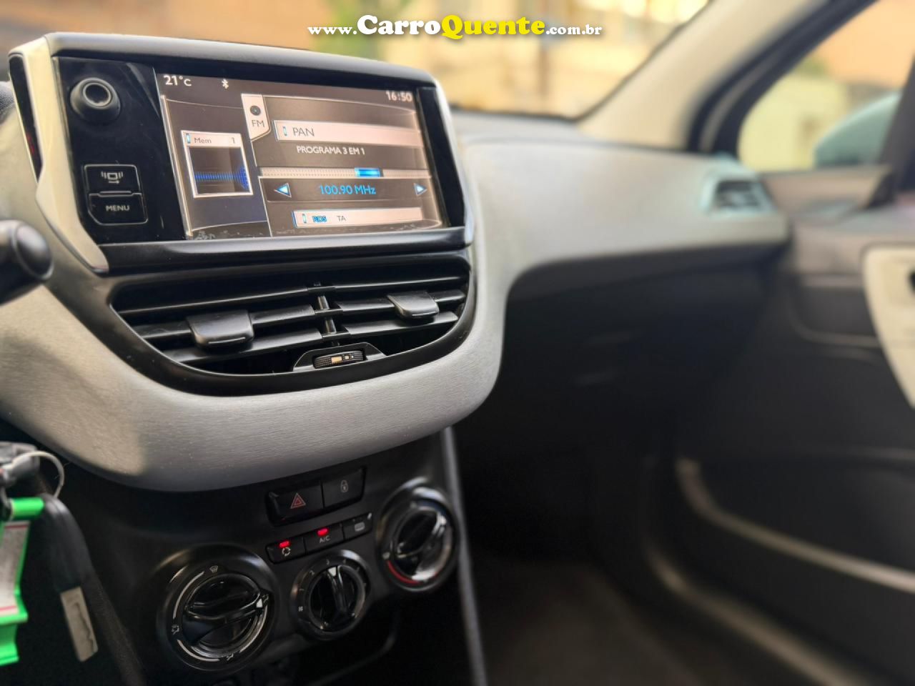 PEUGEOT   208 ALLURE 1.5 FLEX 8V 5P   BRANCO 2013 1.5 FLEX - Loja