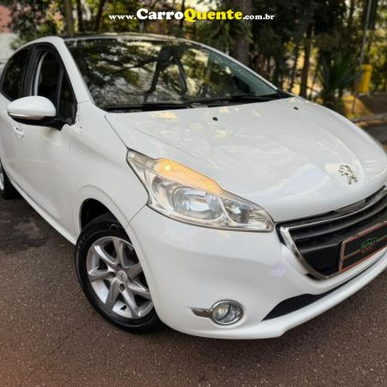 PEUGEOT   208 ALLURE 1.5 FLEX 8V 5P   BRANCO 2013 1.5 FLEX