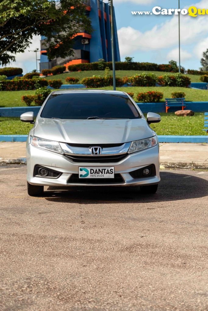 HONDA   CITY SEDAN EX 1.5 FLEX 16V 4P AUT.   PRATA 2016 1.5 FLEX - Loja