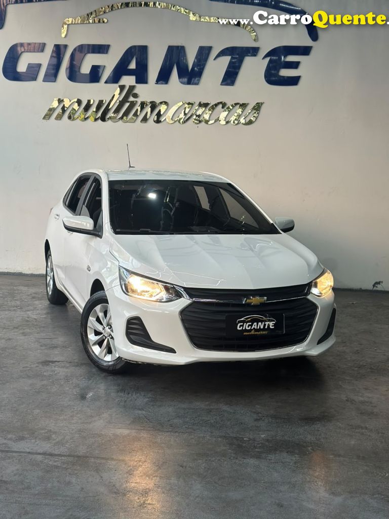 CHEVROLET   ONIX HATCH LT 1.0 12V FLEX 5P MEC.   BRANCO 2023 1.0 FLEX - Loja