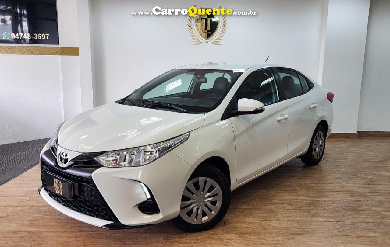 TOYOTA   YARIS XL SEDAN 1.5 FLEX 16V 4P AUT.   BRANCO 2024 1.5 FLEX - Loja