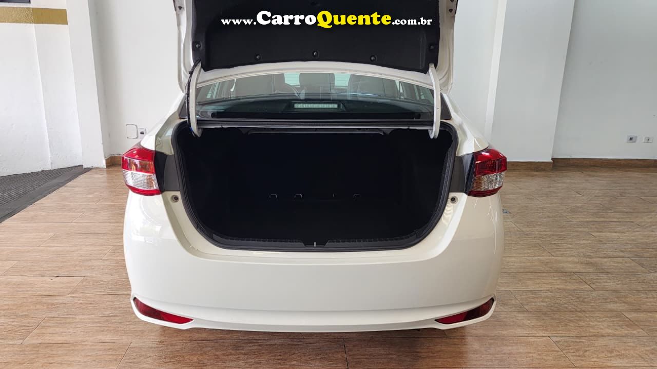 TOYOTA   YARIS XL SEDAN 1.5 FLEX 16V 4P AUT.   BRANCO 2024 1.5 FLEX - Loja