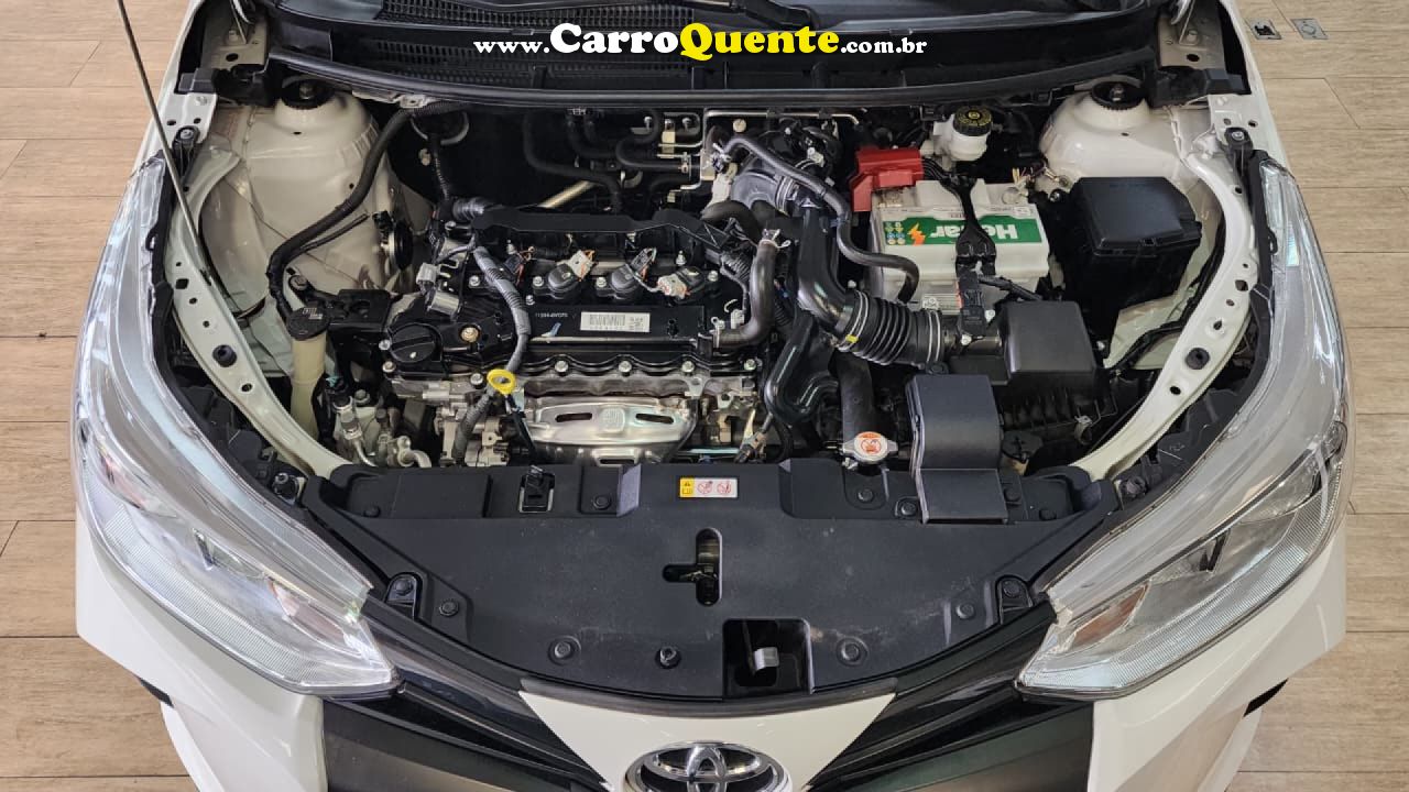 TOYOTA   YARIS XL SEDAN 1.5 FLEX 16V 4P AUT.   BRANCO 2024 1.5 FLEX - Loja