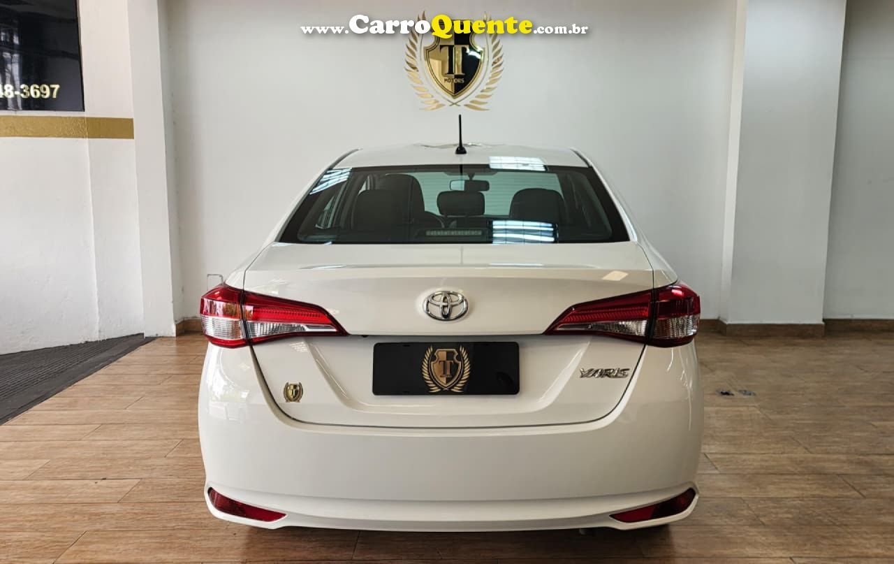 TOYOTA   YARIS XL SEDAN 1.5 FLEX 16V 4P AUT.   BRANCO 2024 1.5 FLEX - Loja