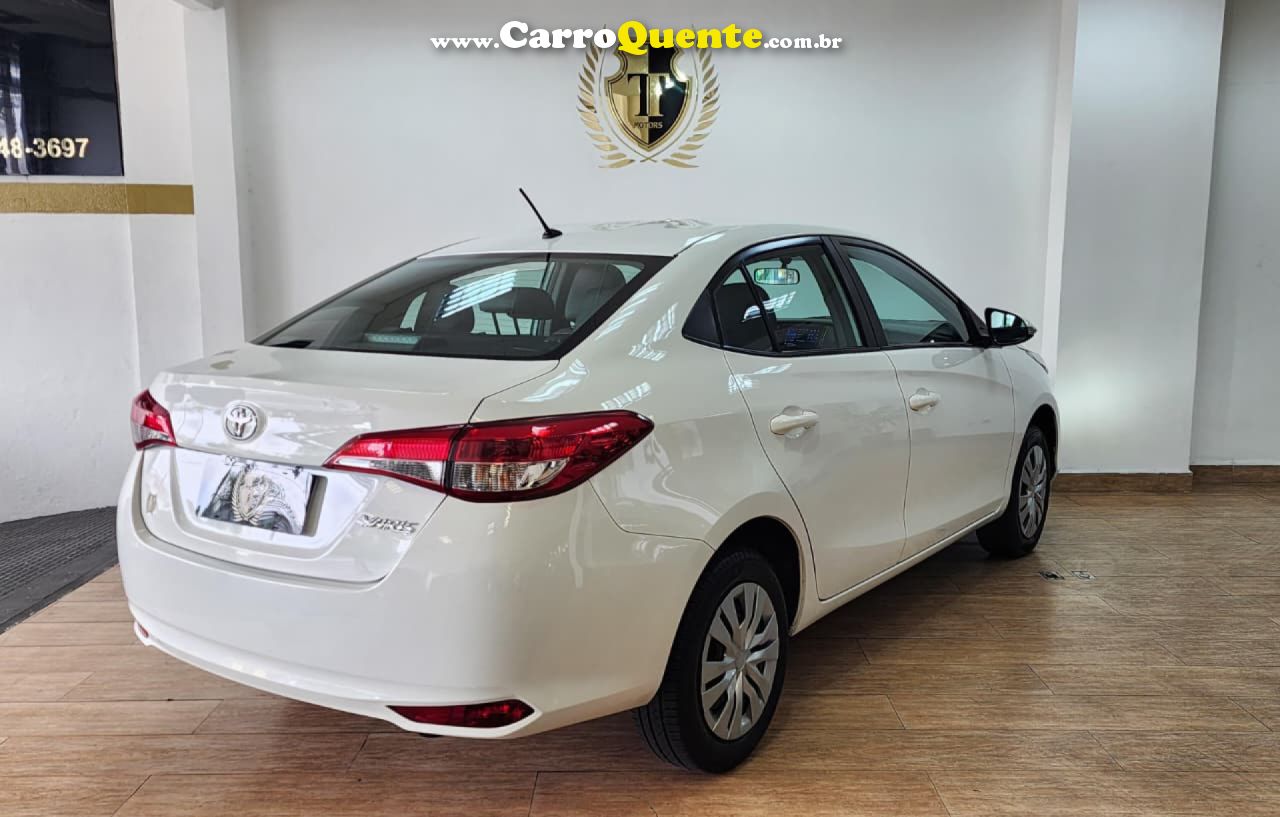 TOYOTA   YARIS XL SEDAN 1.5 FLEX 16V 4P AUT.   BRANCO 2024 1.5 FLEX - Loja