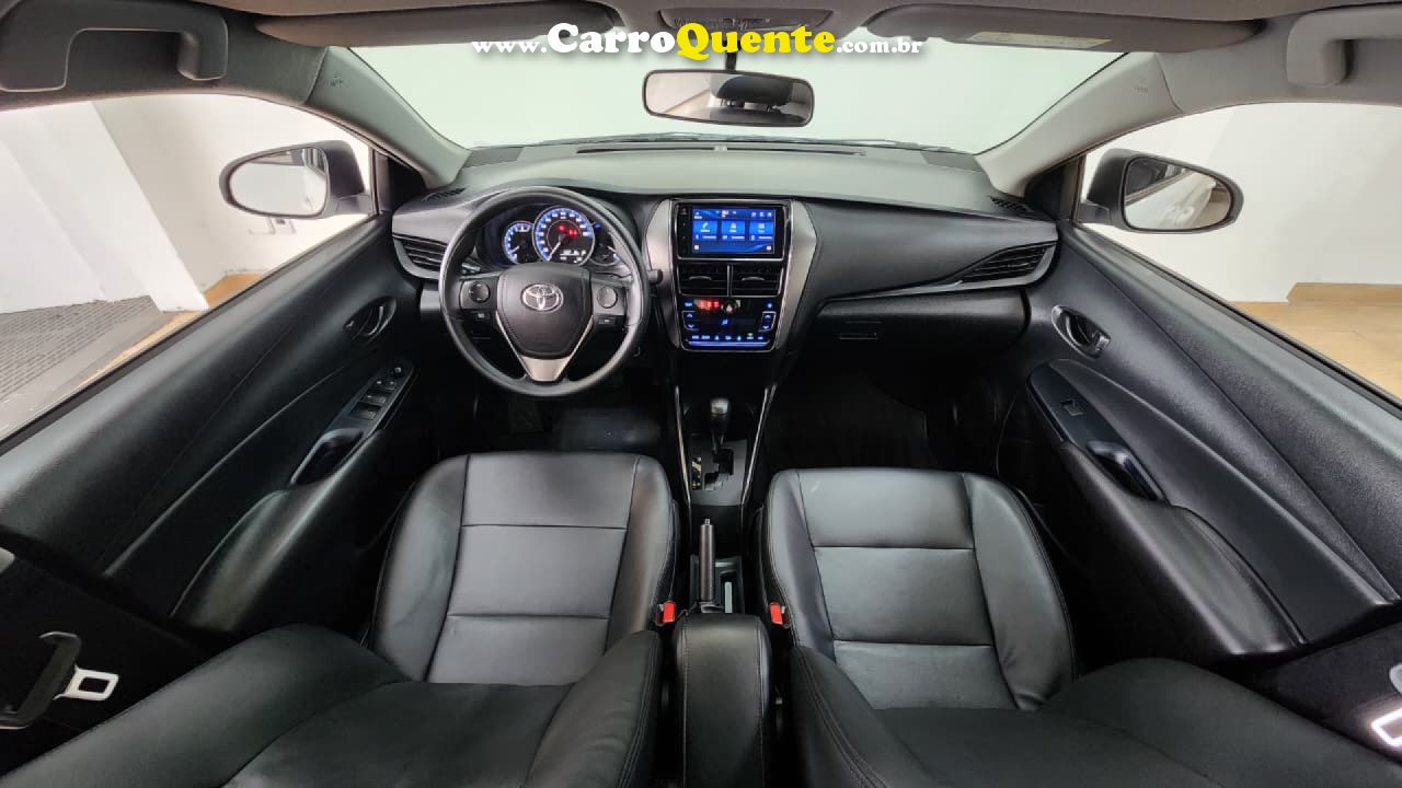 TOYOTA   YARIS XL SEDAN 1.5 FLEX 16V 4P AUT.   BRANCO 2024 1.5 FLEX - Loja