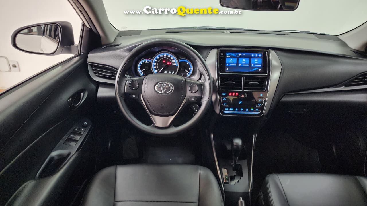 TOYOTA   YARIS XL SEDAN 1.5 FLEX 16V 4P AUT.   BRANCO 2024 1.5 FLEX - Loja