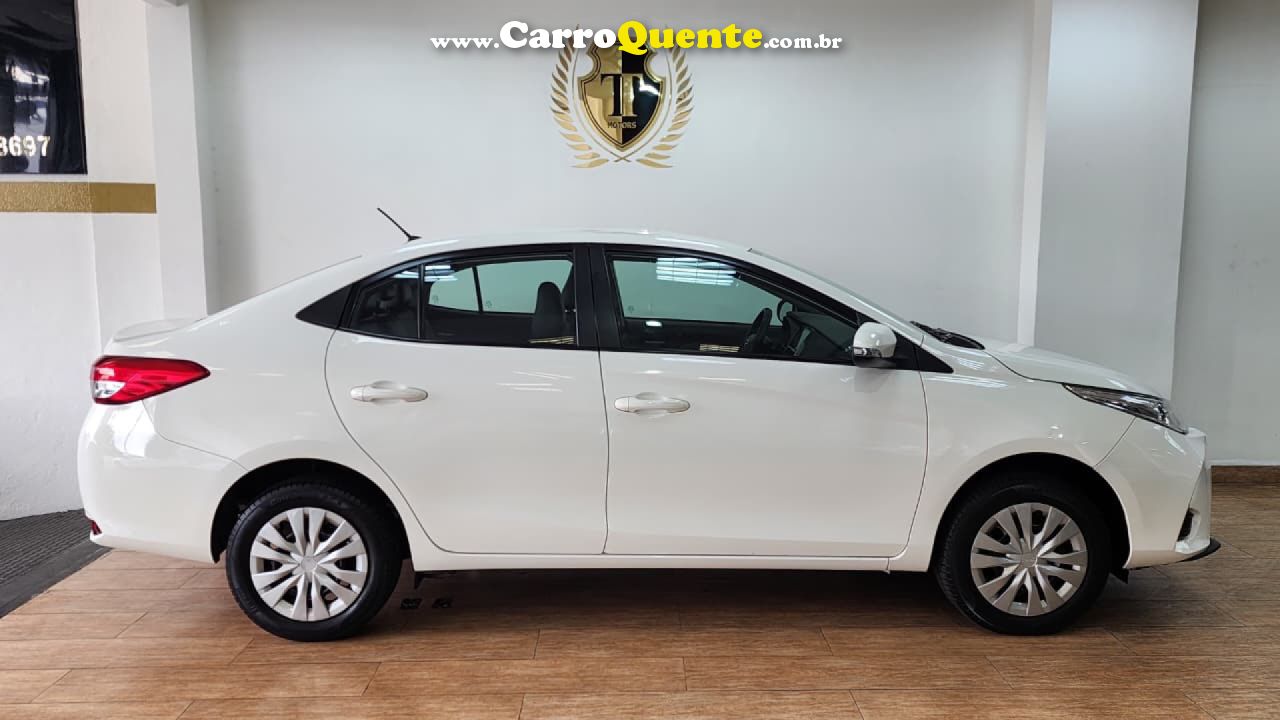 TOYOTA   YARIS XL SEDAN 1.5 FLEX 16V 4P AUT.   BRANCO 2024 1.5 FLEX - Loja