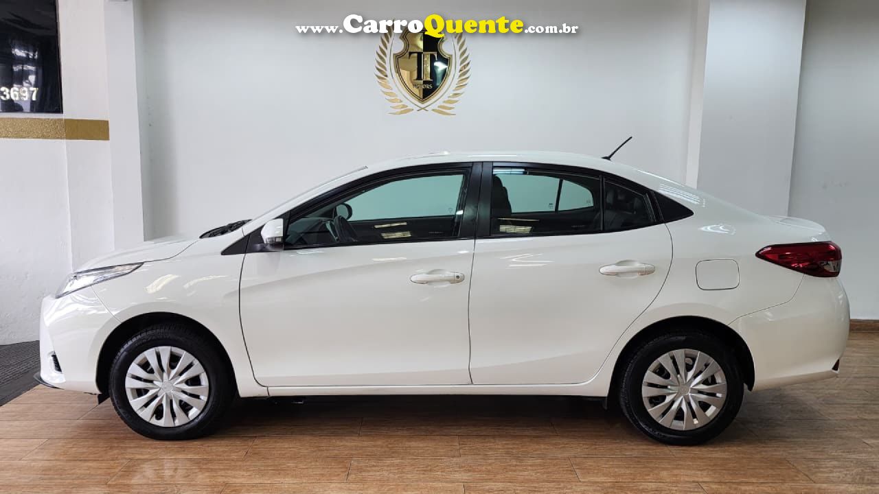 TOYOTA   YARIS XL SEDAN 1.5 FLEX 16V 4P AUT.   BRANCO 2024 1.5 FLEX - Loja