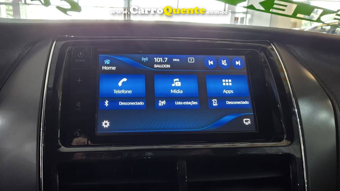 TOYOTA YARIS 1.5 16V SEDAN XS CONNECT MULTIDRIVE 2023 - Loja