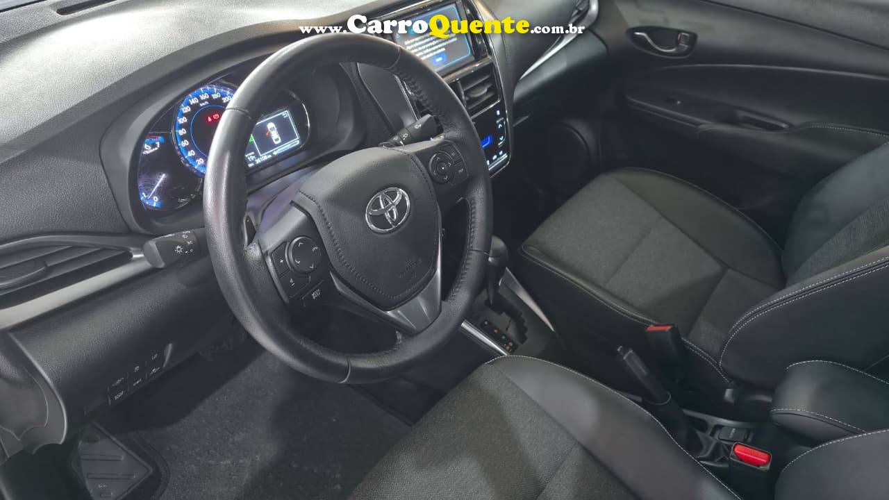 TOYOTA YARIS 1.5 16V SEDAN XS CONNECT MULTIDRIVE 2023 - Loja