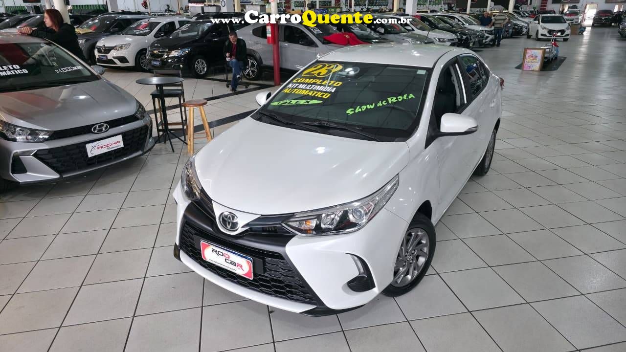 TOYOTA YARIS 1.5 16V SEDAN XS CONNECT MULTIDRIVE 2023 - Loja