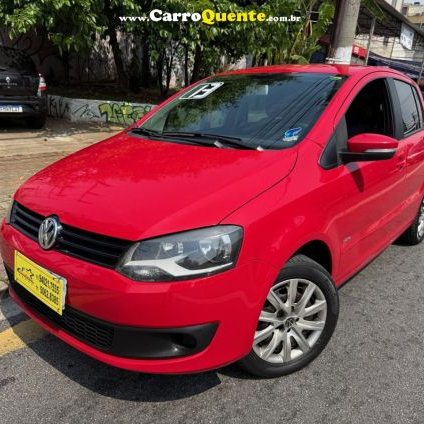 VOLKSWAGEN   FOX 1.0 MI TOTAL FLEX 8V 5P   VERMELHO 2013 1.0 FLEX