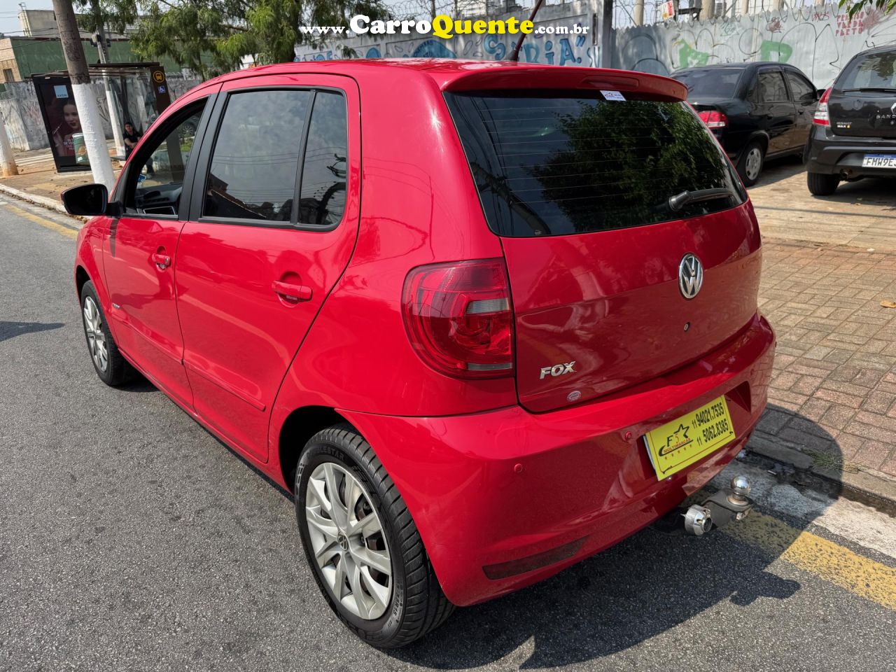 VOLKSWAGEN   FOX 1.0 MI TOTAL FLEX 8V 5P   VERMELHO 2013 1.0 FLEX - Loja