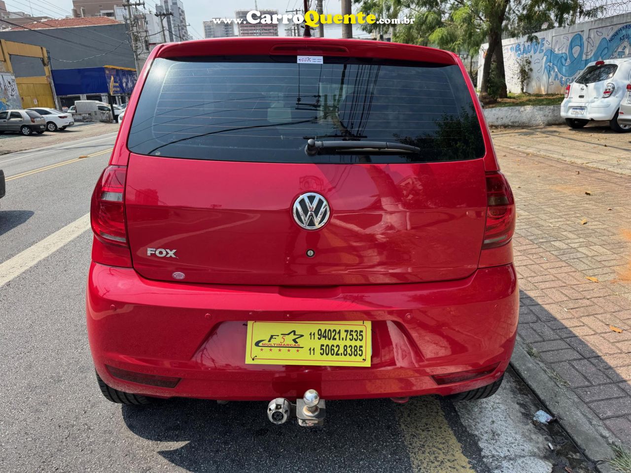 VOLKSWAGEN   FOX 1.0 MI TOTAL FLEX 8V 5P   VERMELHO 2013 1.0 FLEX - Loja