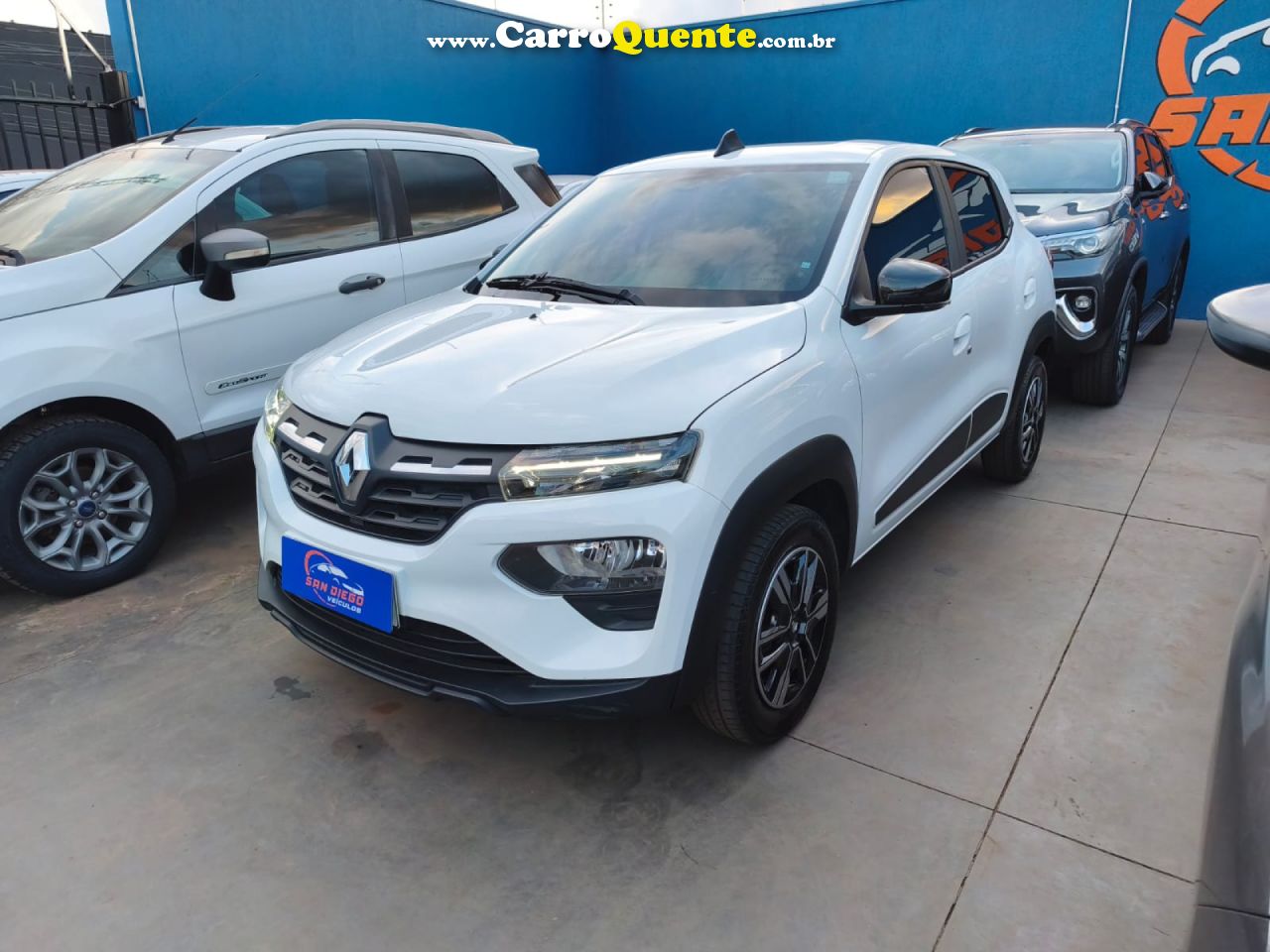 RENAULT   KWID INTENSE 1.0 FLEX 12V 5P MEC.   BRANCO 2025 1.0 FLEX - Loja
