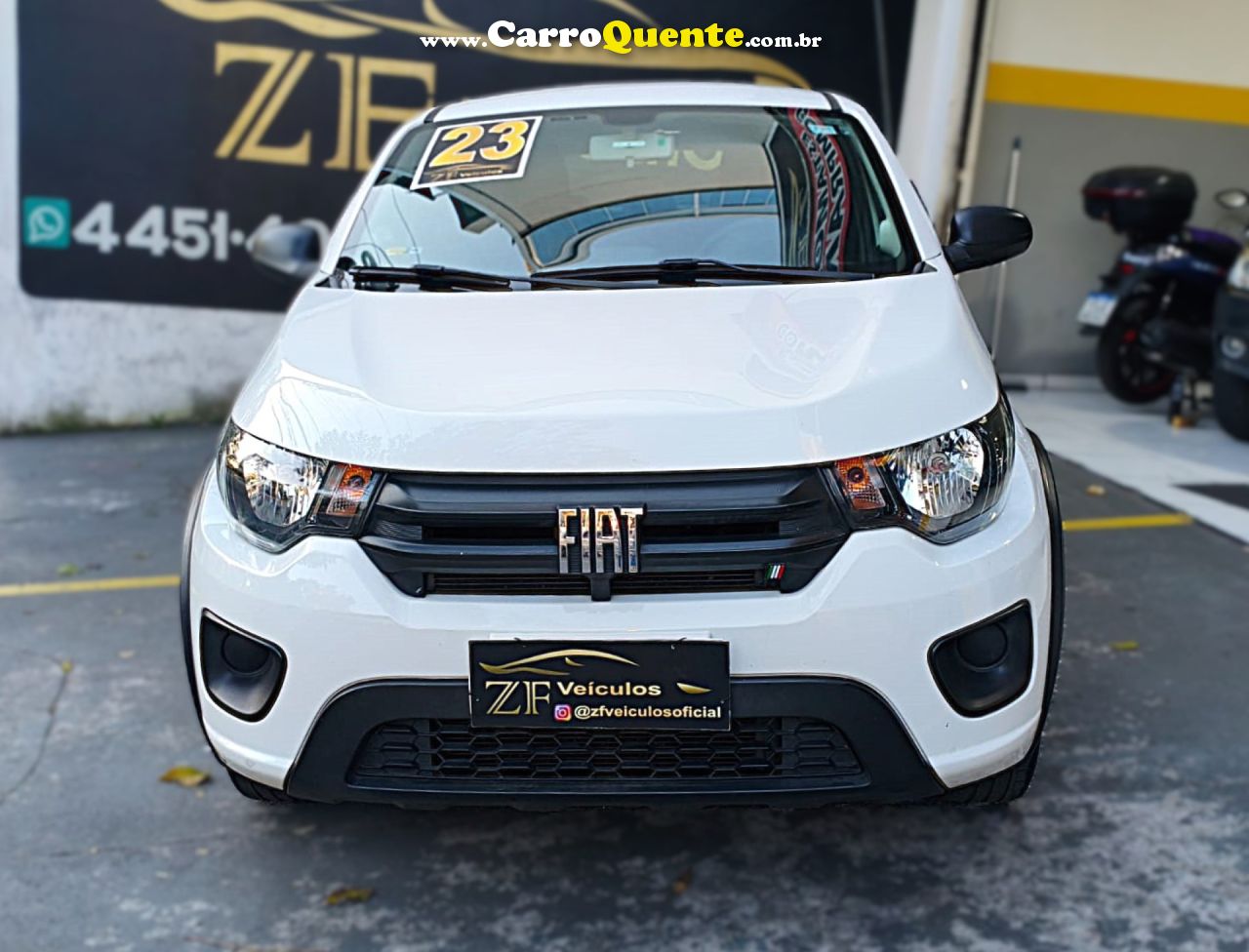 FIAT   MOBI LIKE 1.0 FIRE FLEX 5P.   BRANCO 2023 1.0 FLEX - Loja