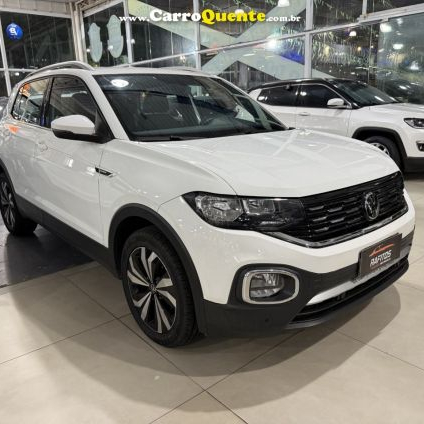 VOLKSWAGEN   T-CROSS HIG. 250 TSI 1.4 FLEX 16V 5P AUT   BRANCO 2024 1.4 FLEX