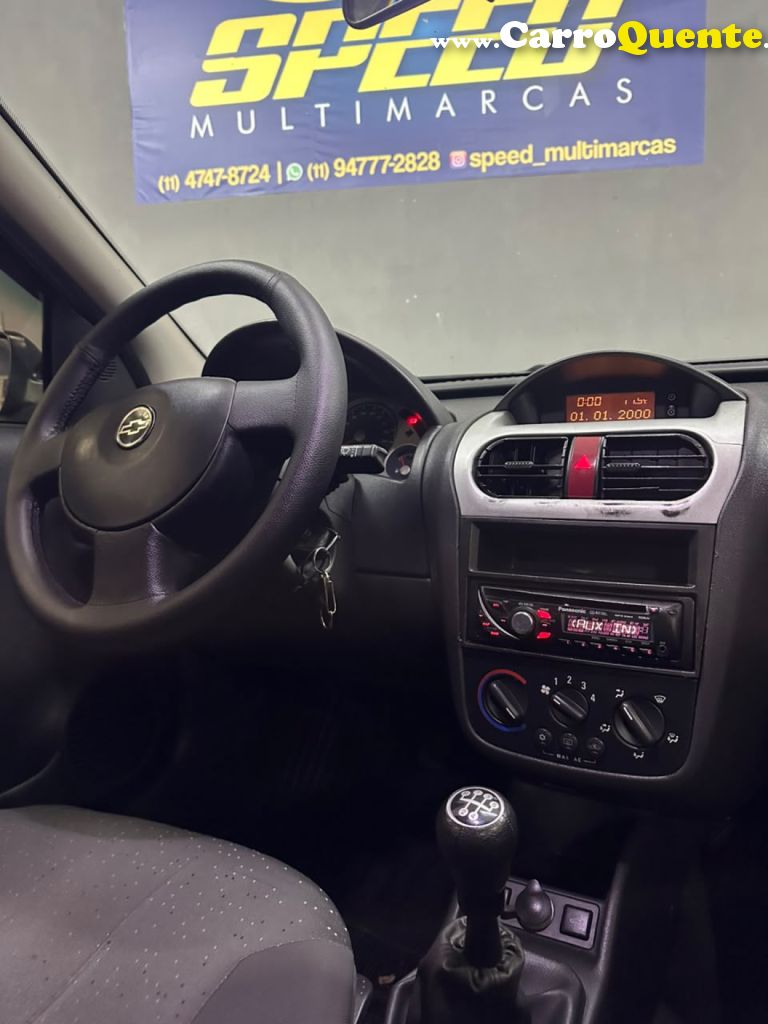CHEVROLET   CORSA SED. PREMIUM 1.4 8V ECONOFLEX 4P   PRETO 2010 1.4 FLEX - Loja