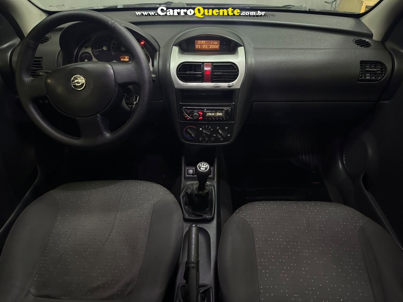 CHEVROLET   CORSA SED. PREMIUM 1.4 8V ECONOFLEX 4P   PRETO 2010 1.4 FLEX - Loja
