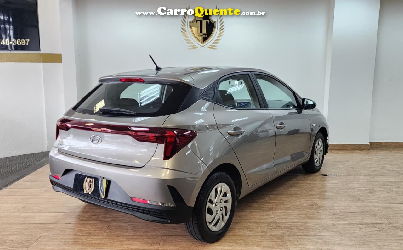 HYUNDAI   HB20 SENSE 1.0 FLEX 12V MEC.   PRATA 2024 1.0 FLEX - Loja