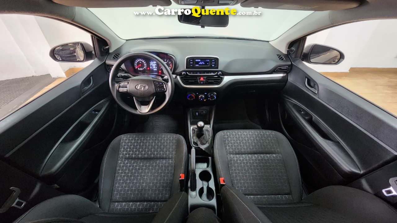 HYUNDAI   HB20 SENSE 1.0 FLEX 12V MEC.   PRATA 2024 1.0 FLEX - Loja